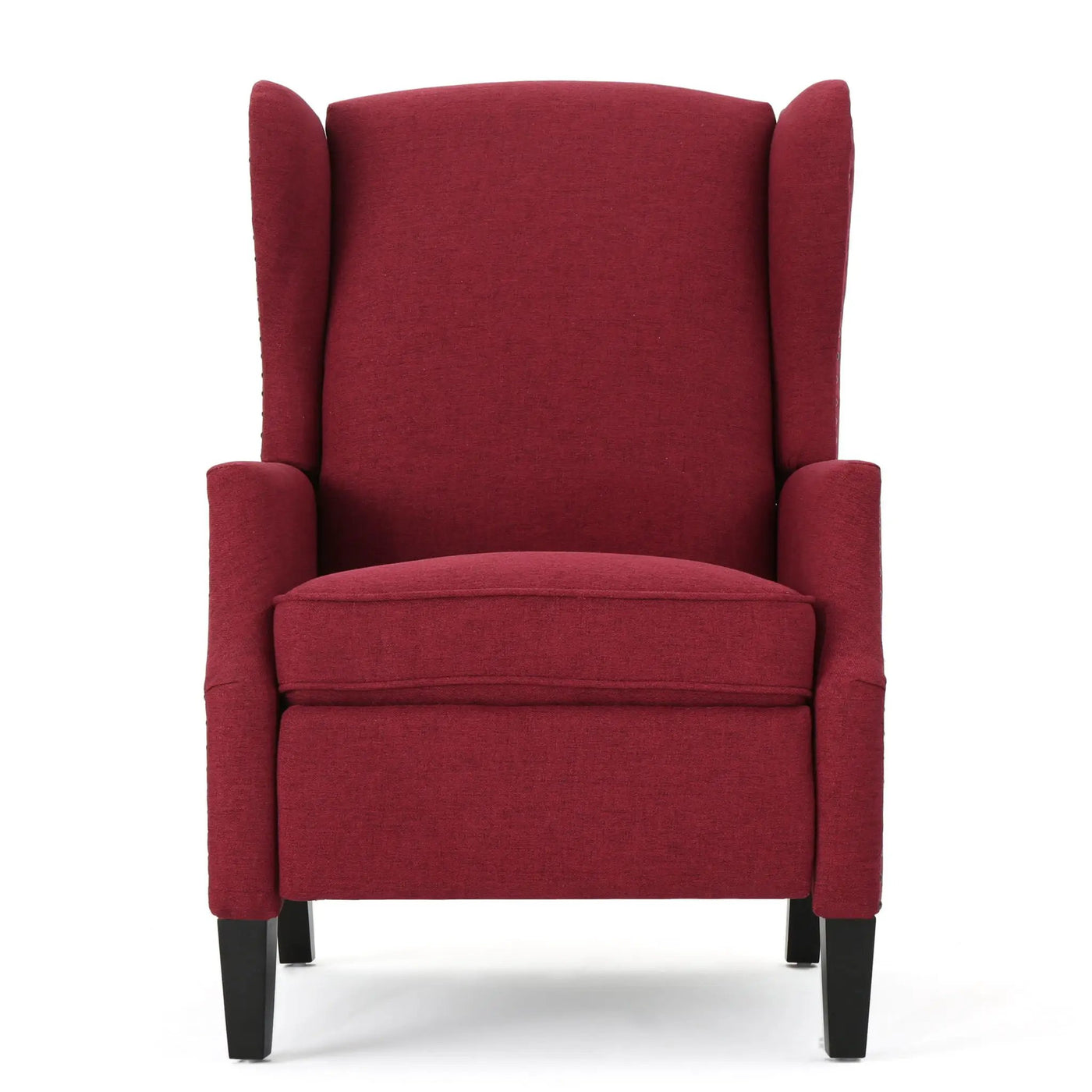 Westeros Wing Back Fabric Upholstered Recliner by Unique Piece Furniture