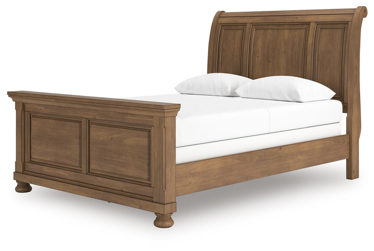 Feddinger - Sleigh Bed