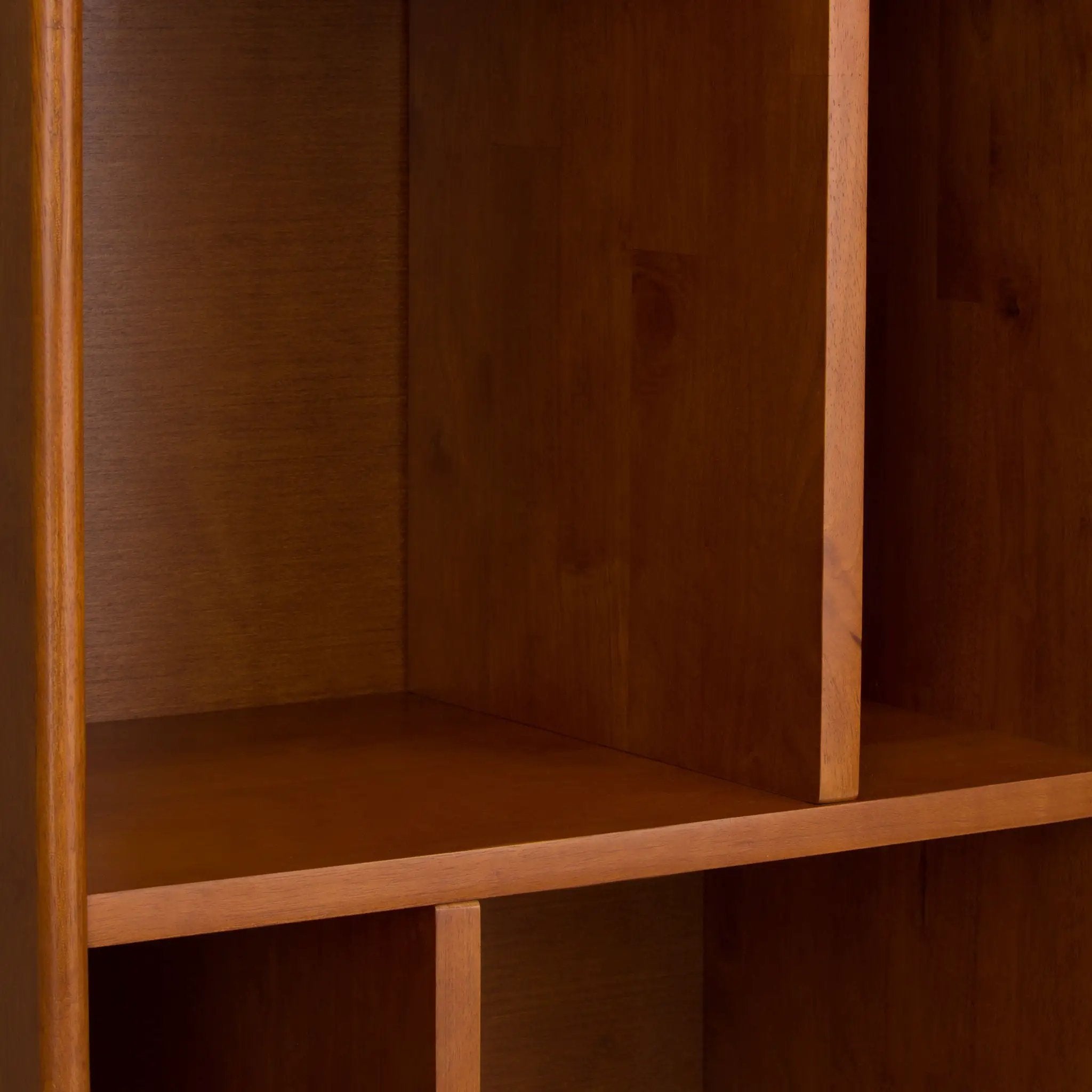 Draper - Mid Century Wide Bookcase And Storage Unit by HouseOfZazla