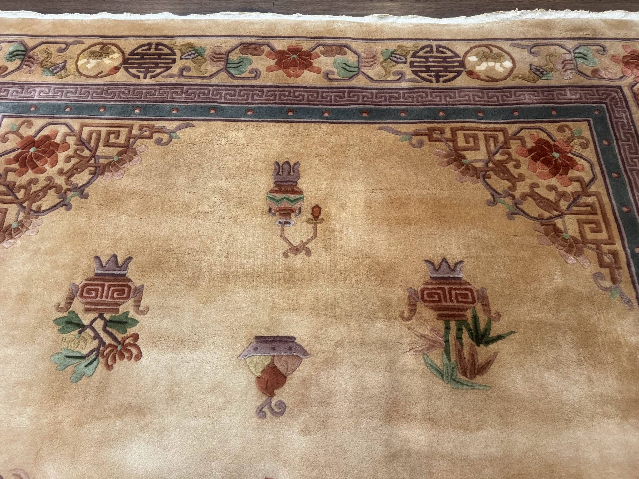 Chinese Wool Rug 8x12, Chinese 90 Line Rug by Jewel Rugs