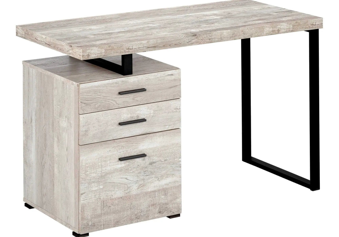 Computer Desk For Home Office, Left or Right Setup with Storage Drawers by HouseOfZazla