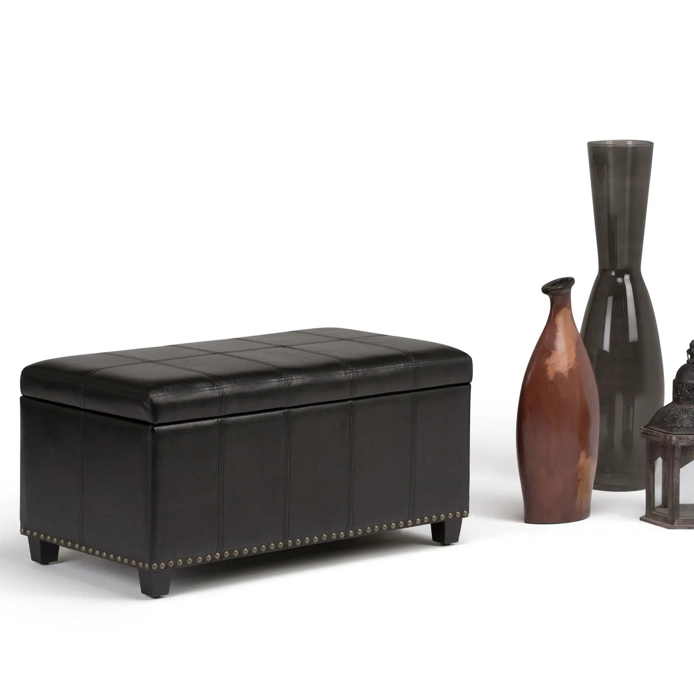 Amelia - Transitional Storage Ottoman Bench by HouseOfZazla