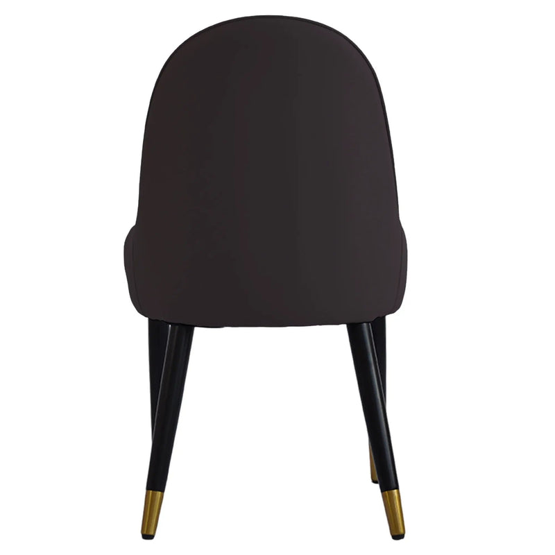 Modern Sponge-Filled Dining Chair, Solid Wood Metal Legs, Suitable For Restaurants, Living Rooms And Rooms (Set of 2) by HouseOfZazla