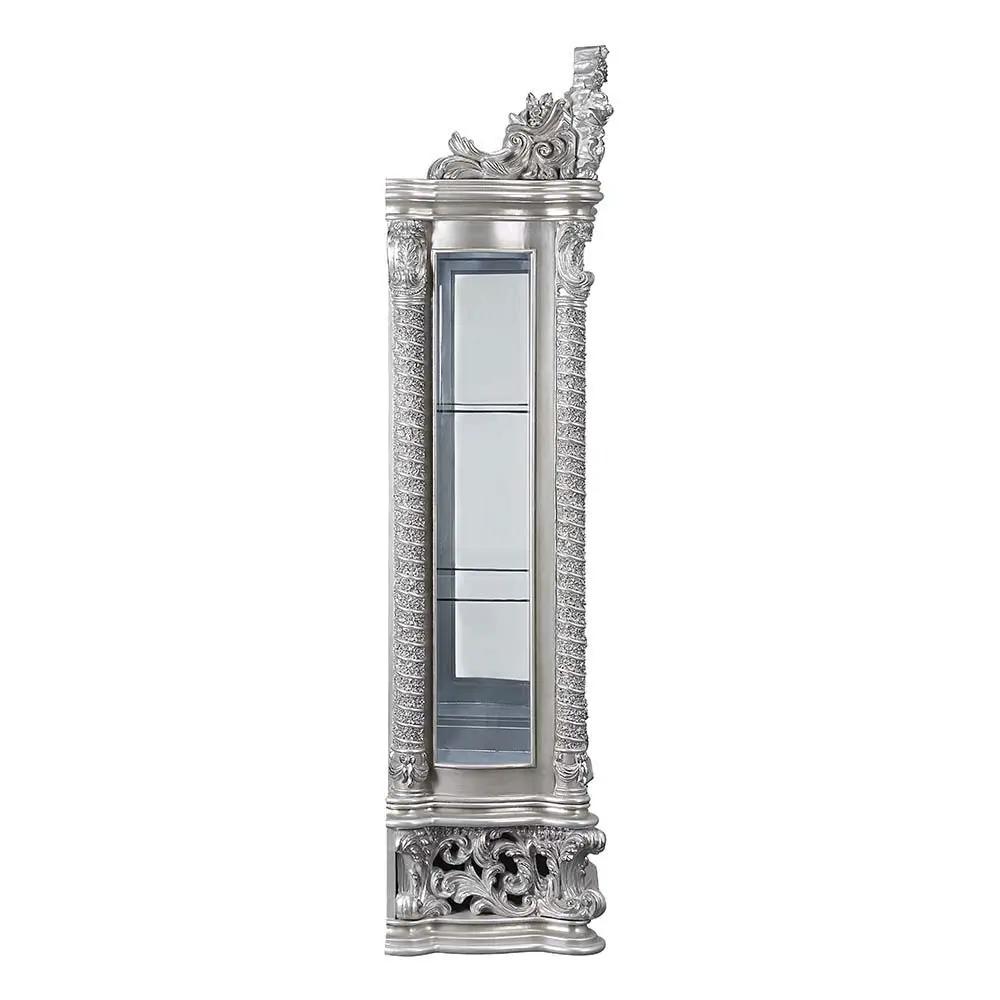Valkyrie - Curio - Antique Platinum by Unique Piece Furniture