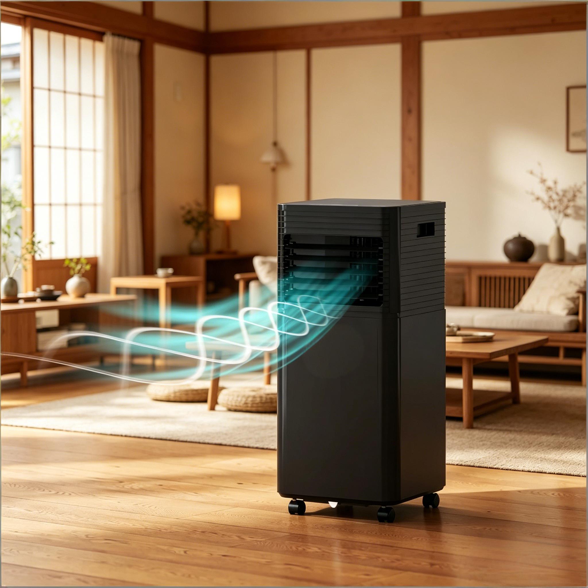 Mobile Air Conditioner with Wheels by HouseOfZazla