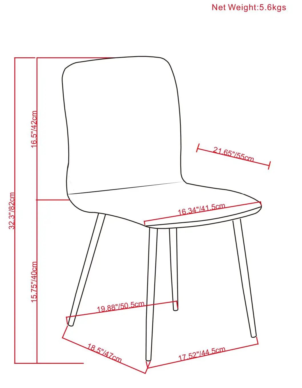 Baylor - Upholstered Dining Chair (Set of 2) by HouseOfZazla