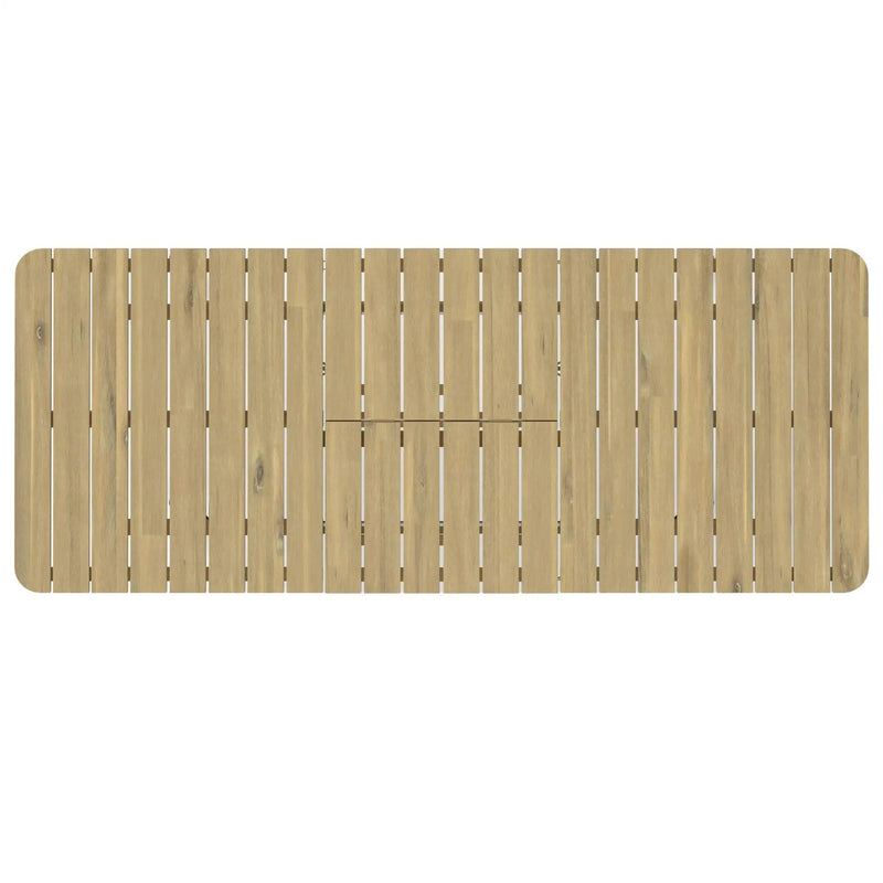 Beachside - Outdoor Extendable Dining Table - Light Teak by Unique Piece Furniture