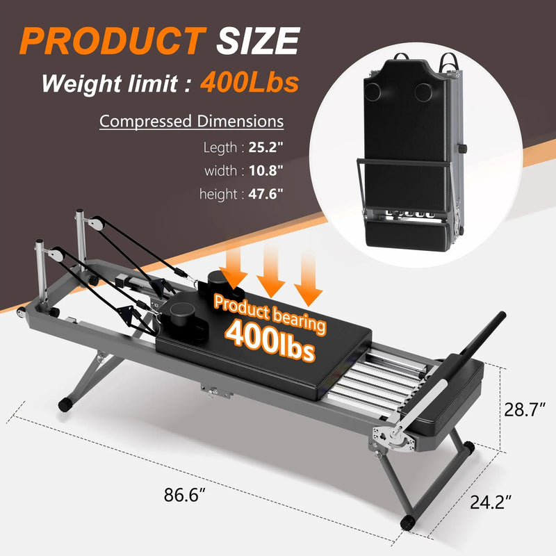 Extra Large Pilates Reformer by HouseOfZazla