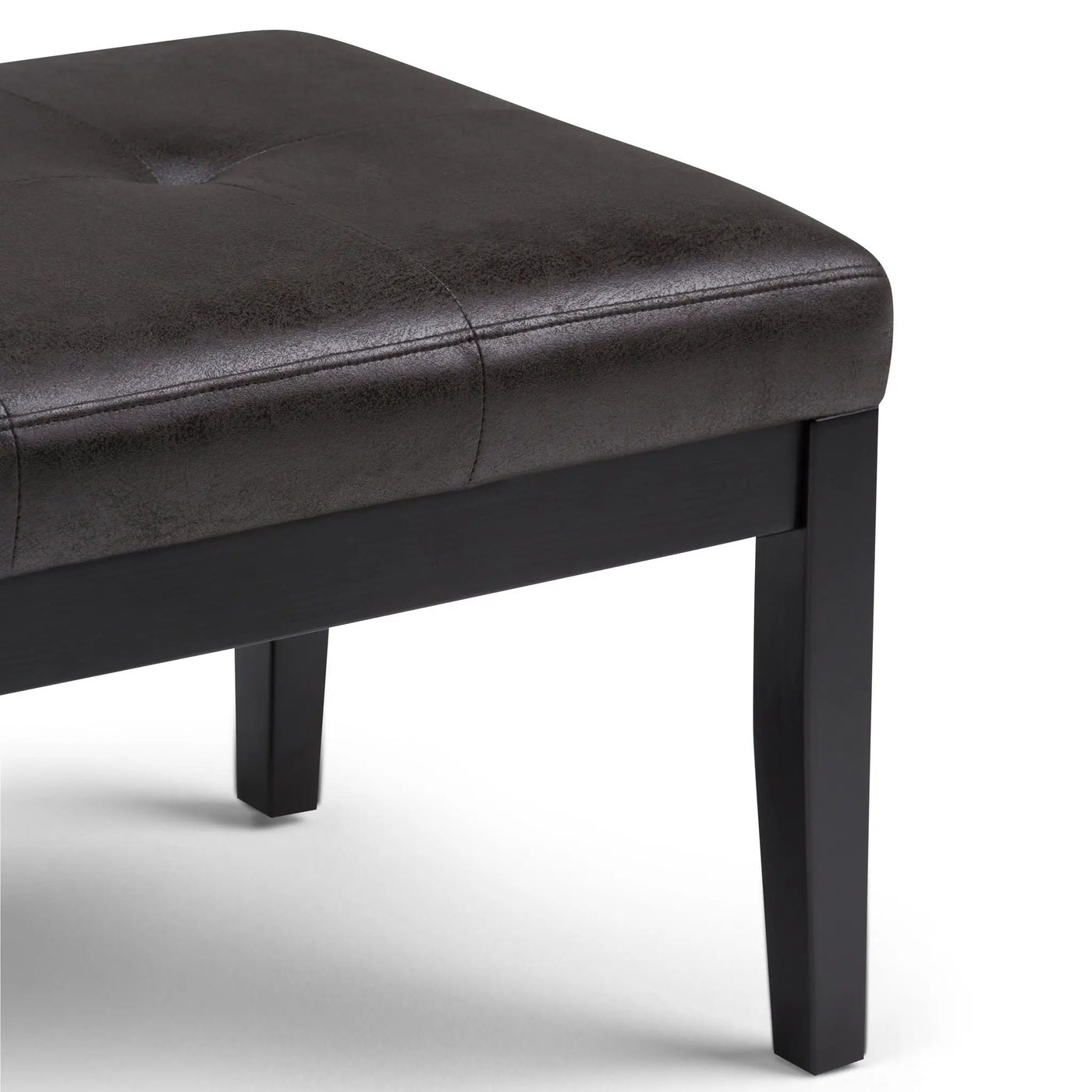 Lacey - Upholstered Tufted Ottoman Bench by HouseOfZazla