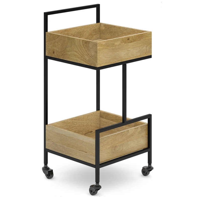 Hobbs - Bar Cart - Natural by Unique Piece Furniture
