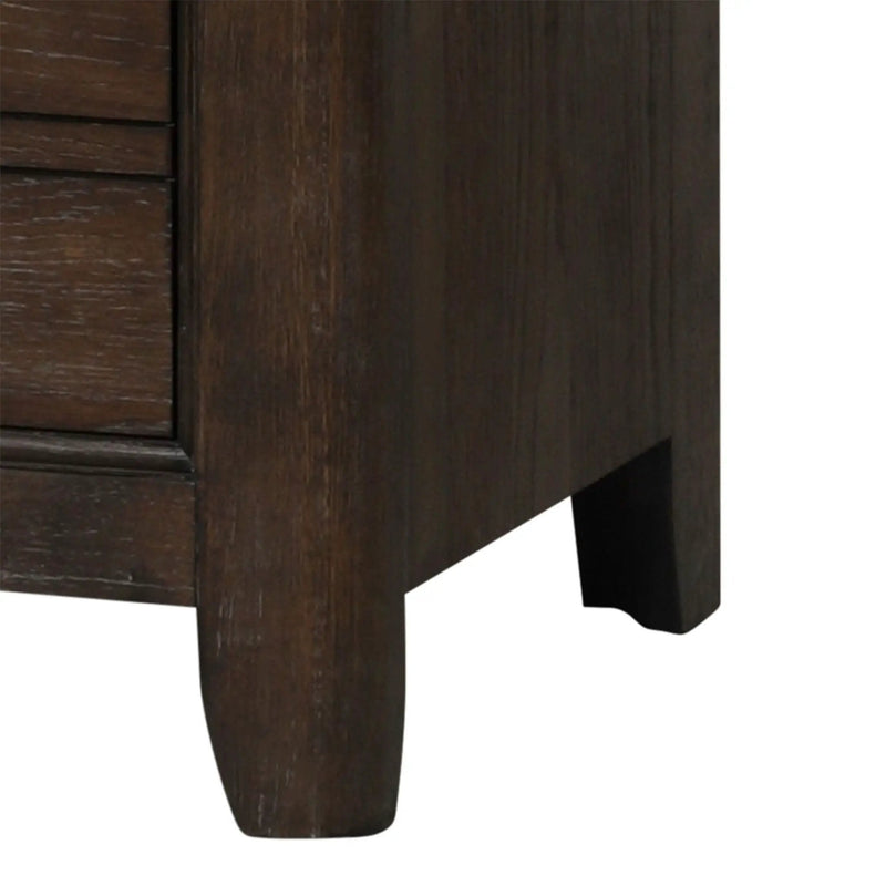 Dresser Cedar Lined Bottom Drawers - Antique Brown by Unique Piece Furniture