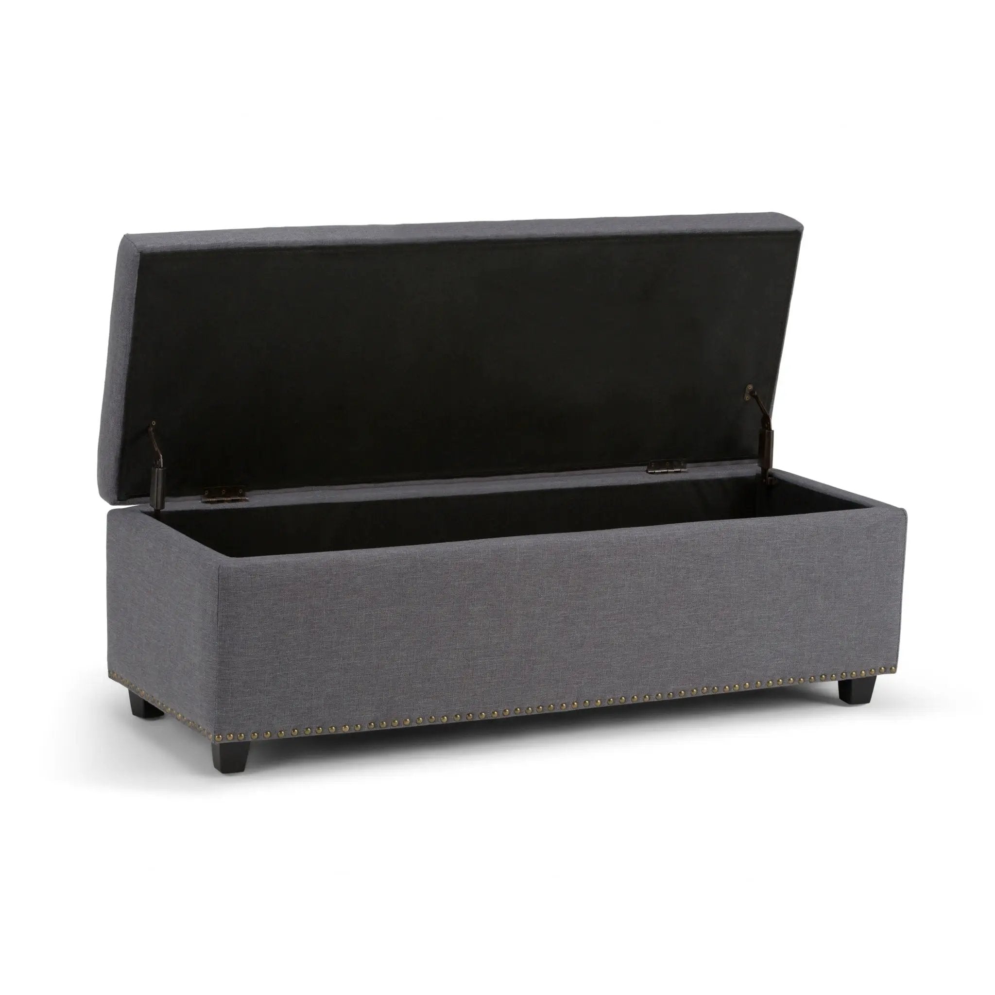 Hamilton - Upholstered Storage Ottoman by HouseOfZazla