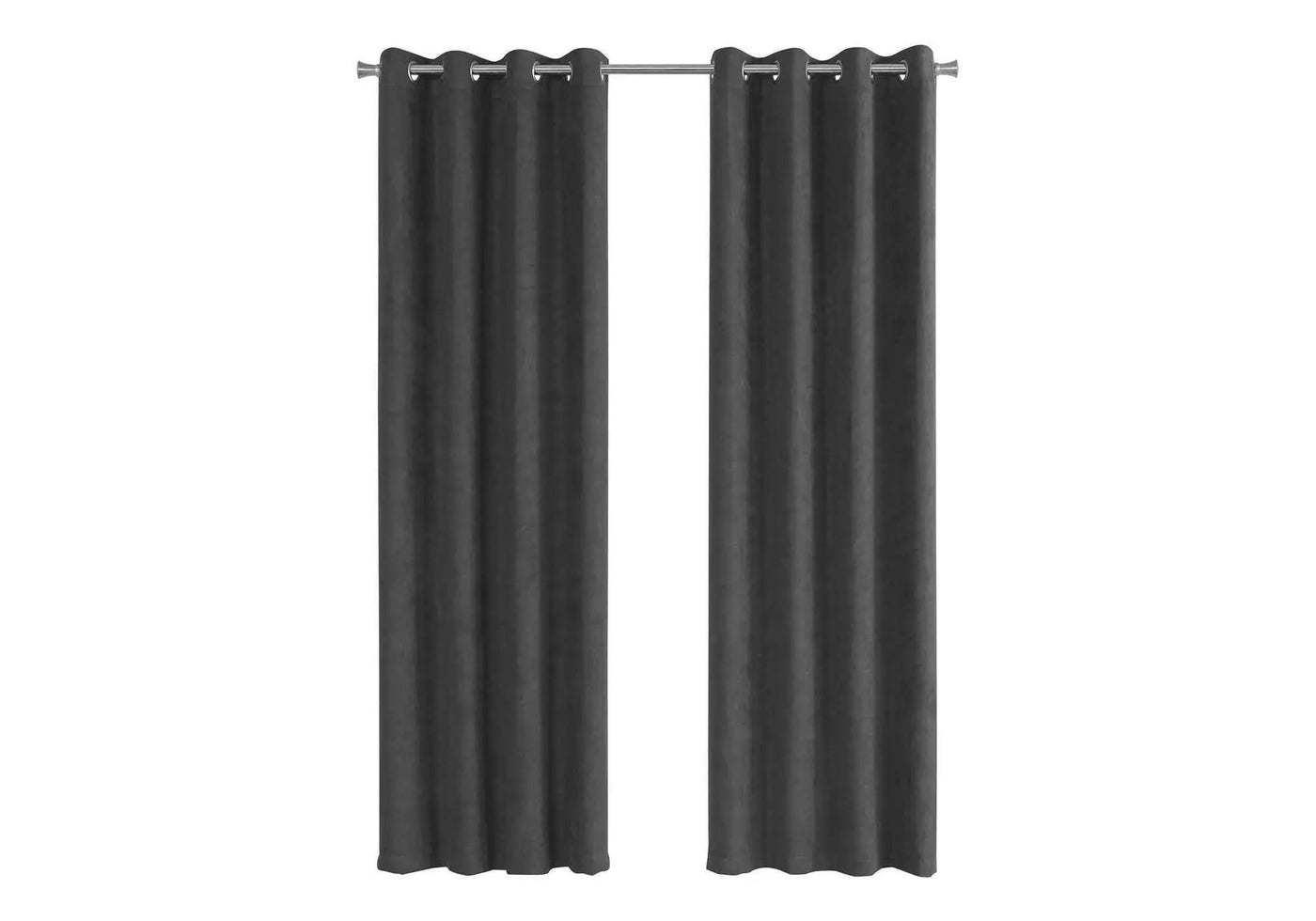 2 Pieces Set Room Darkening Curtain Panels with Grommet by HouseOfZazla