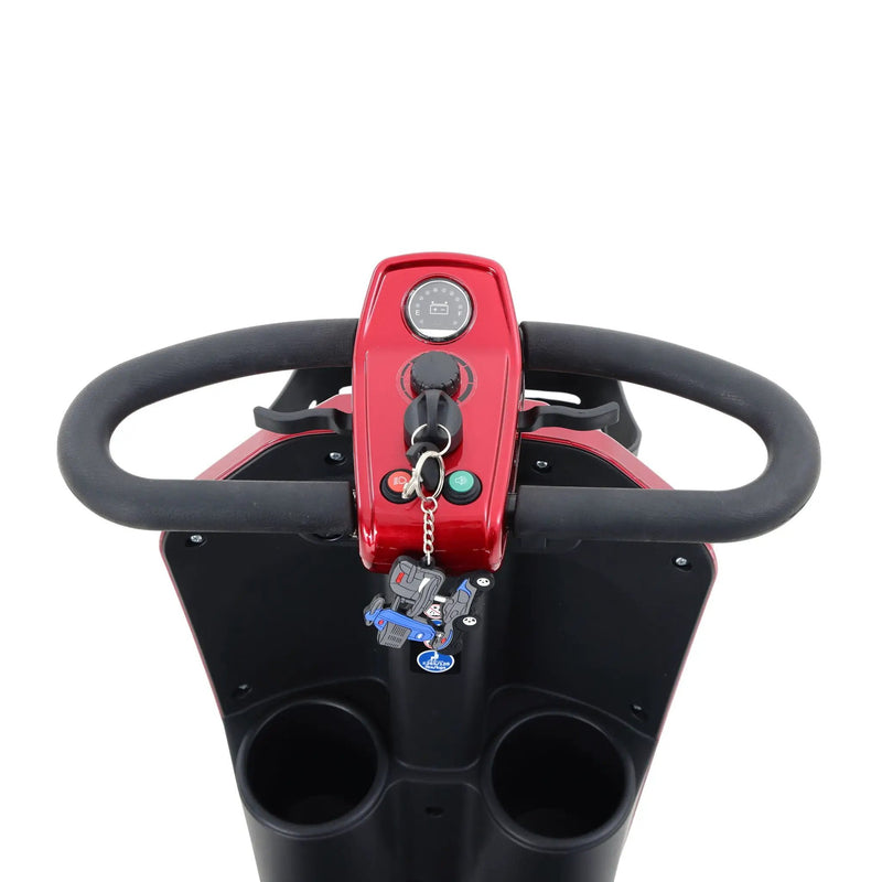 Max Plus - 4 Wheels Outdoor Compact Mobility Scooter With 2 Pieces X 20Ah Lead Acid Battery, 16 Miles, Cup Holders & USB Charger Port by HouseOfZazla