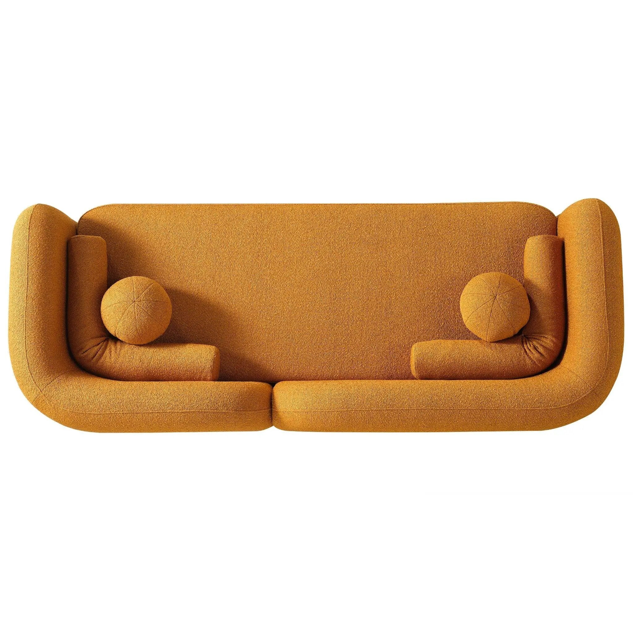 Donna - Japandi Design Boucle Sofa by HouseOfZazla