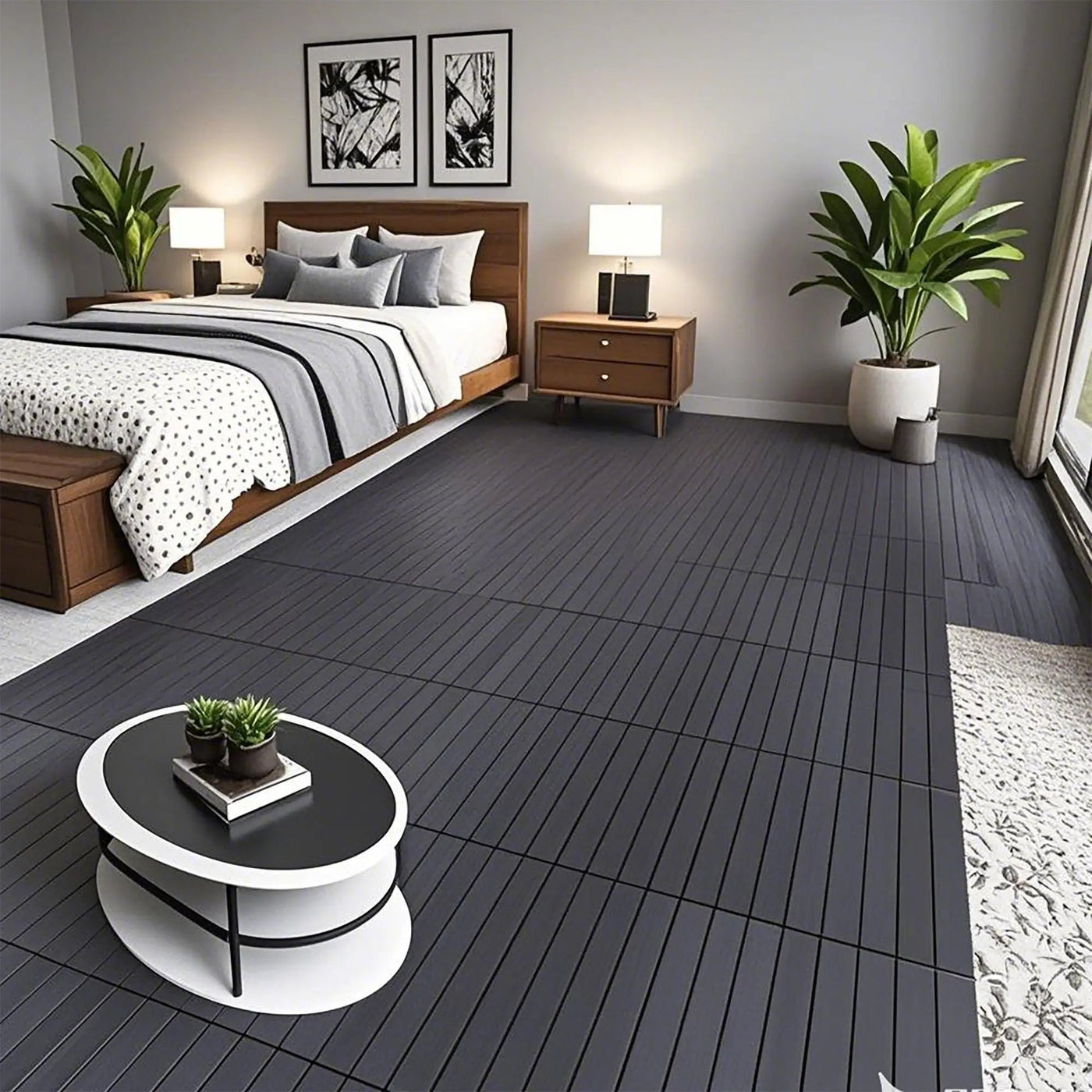 Diy Module Interlocking Decking Tiles Floor Tile For Porch Poolside Outdoor And Indoor Balcony Backyard by HouseOfZazla