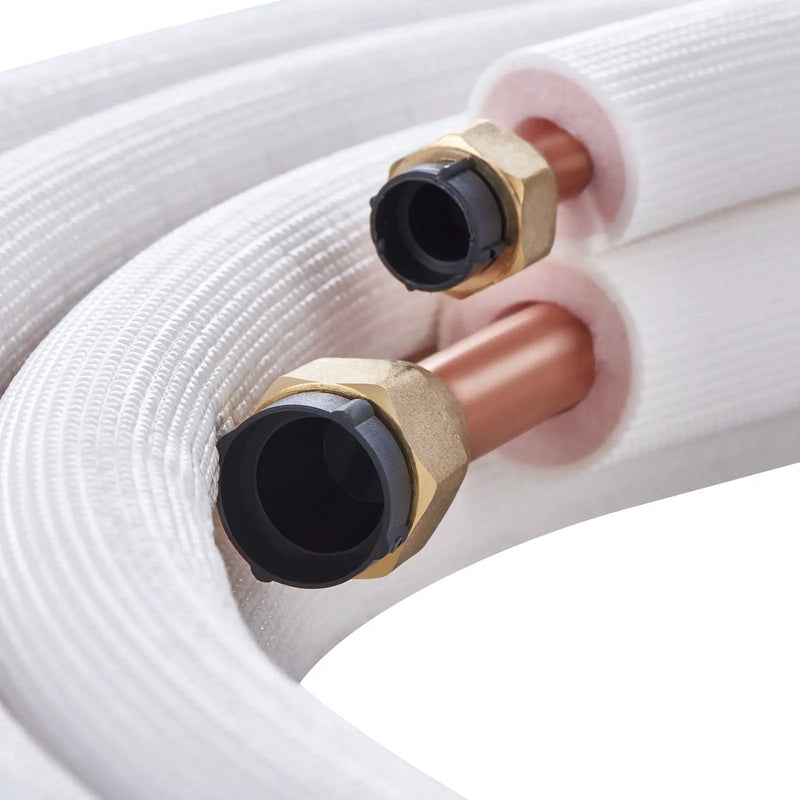25FT Mini Split Line Set, 1/4" & 3/8" O.D by HouseOfZazla