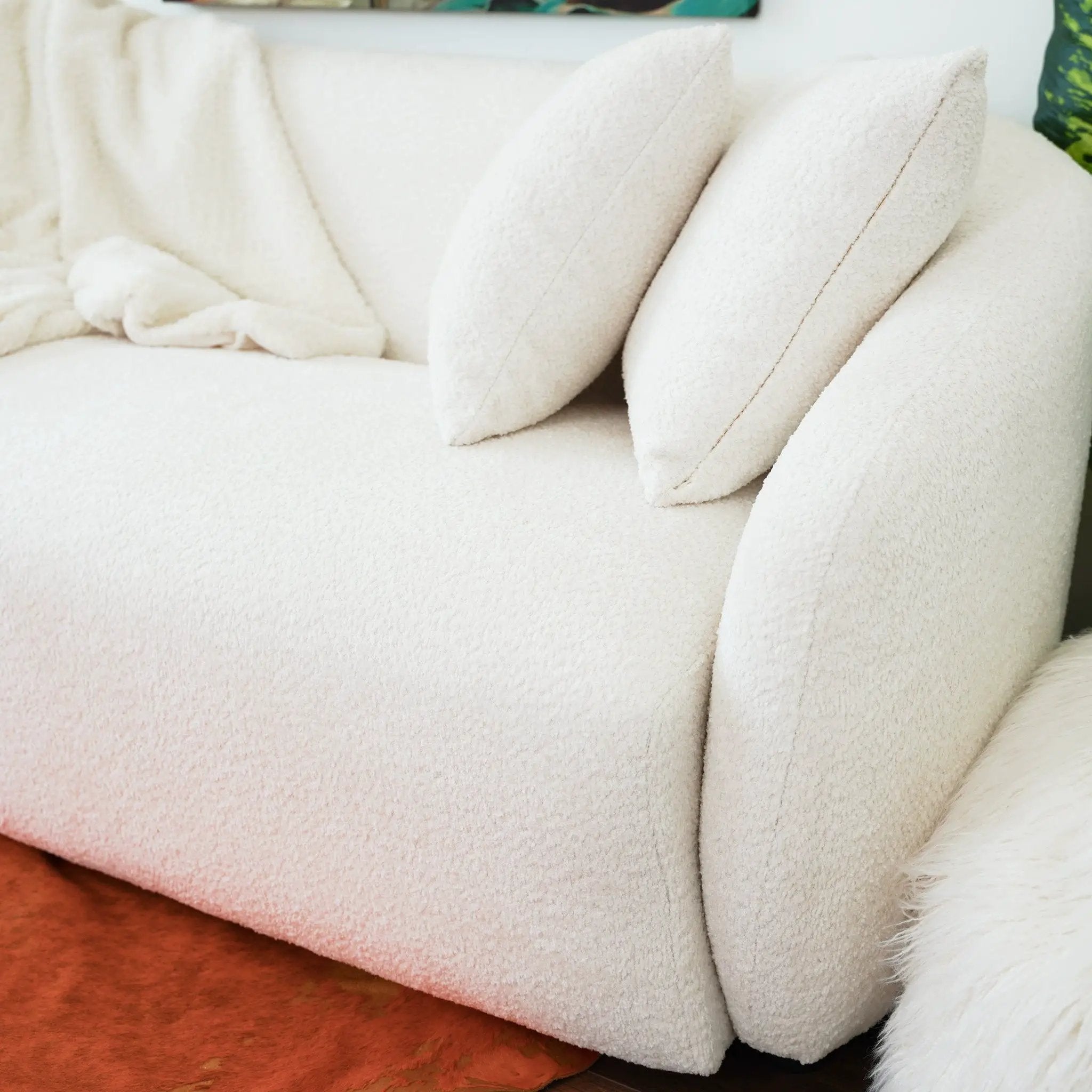 Linden - Sofa - Ivory by HouseOfZazla