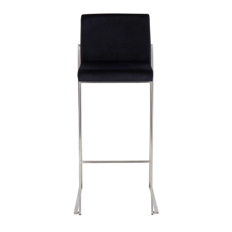 Fuji - Contemporary And Modern Elegance High Back Barstool by Unique Piece Furniture