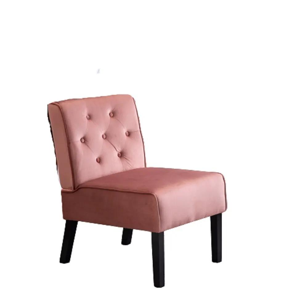 Reese - Living Room Armless Button Tufted Pattern Accent Chair (Set of 2) by Unique Piece Furniture