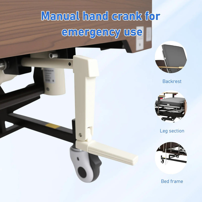 Electric Hospital Bed for Home Care by HouseOfZazla