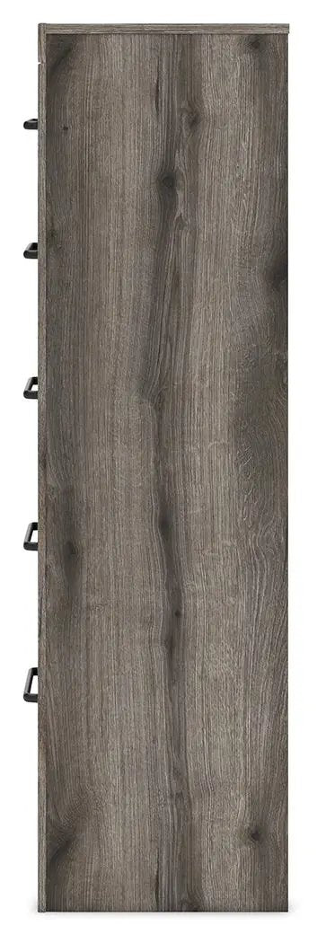Graystorm - Five Drawer Chest - Brown Gray by Unique Piece Furniture