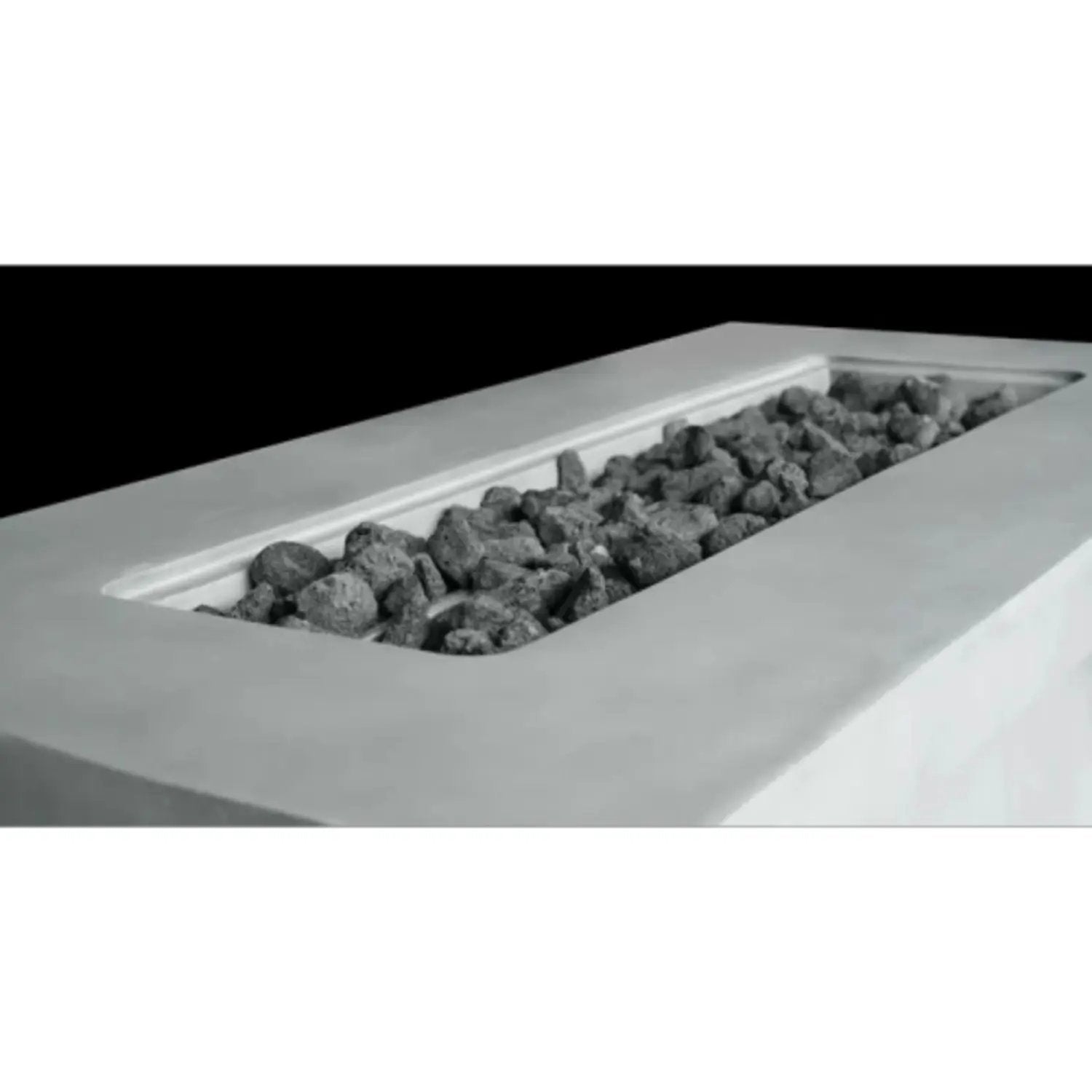 Propane / Natural Gas Outdoor Fire Pit Table - Gray by HouseOfZazla