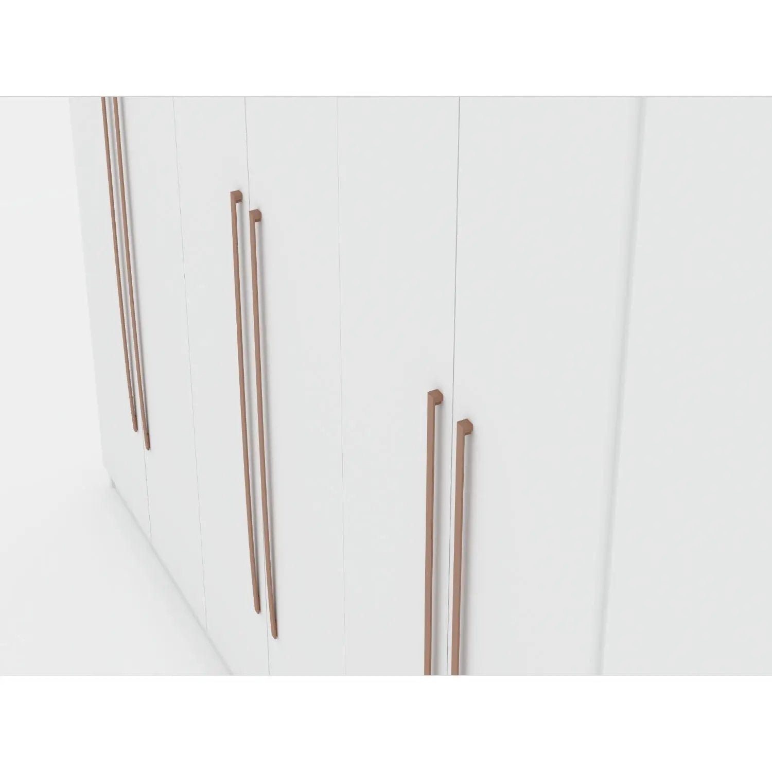 Gramercy - Free Standing Wardrobe Closet With Drawers And Shelves by HouseOfZazla