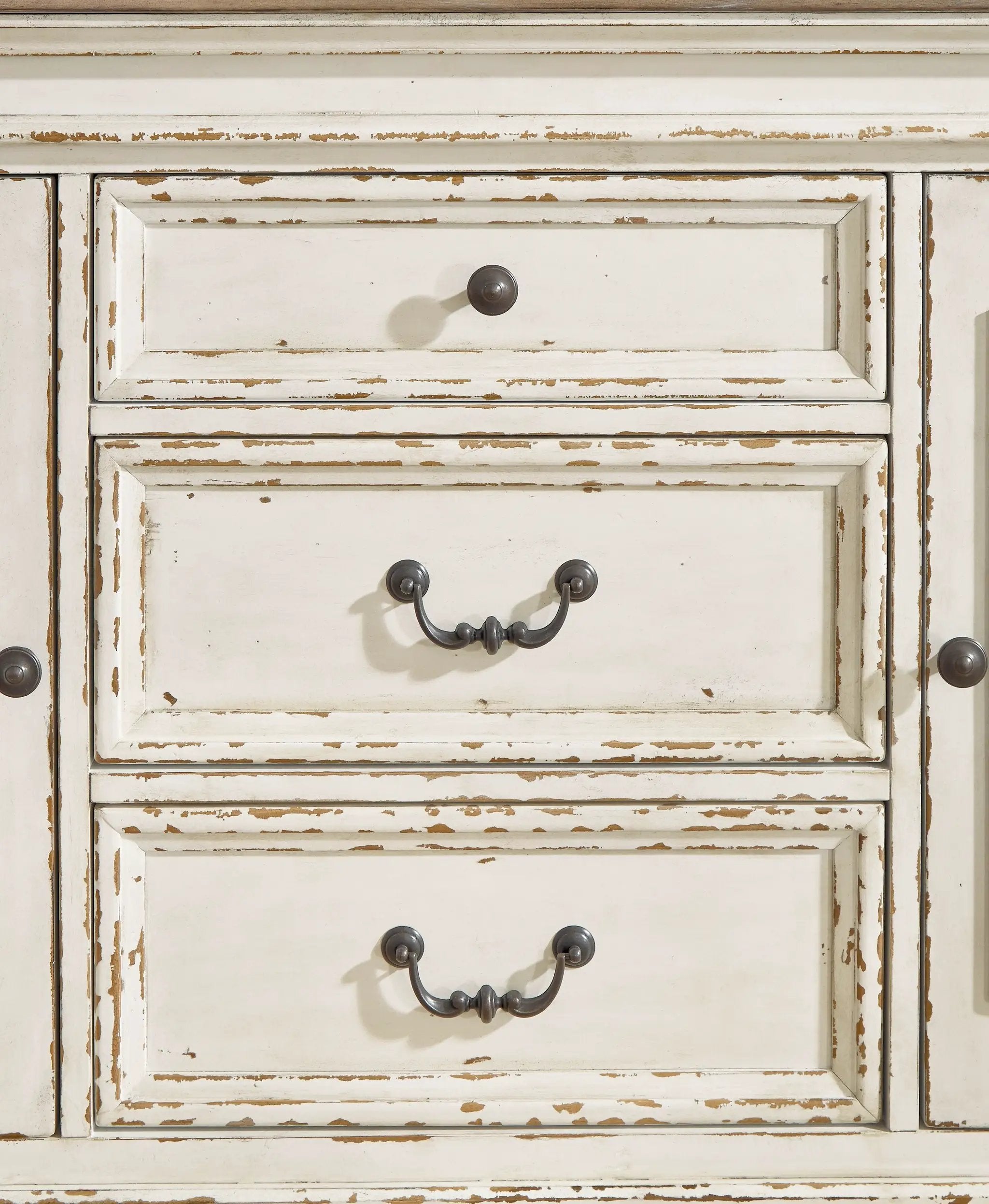 Realyn - Dining Room Server - Chipped White by Unique Piece Furniture