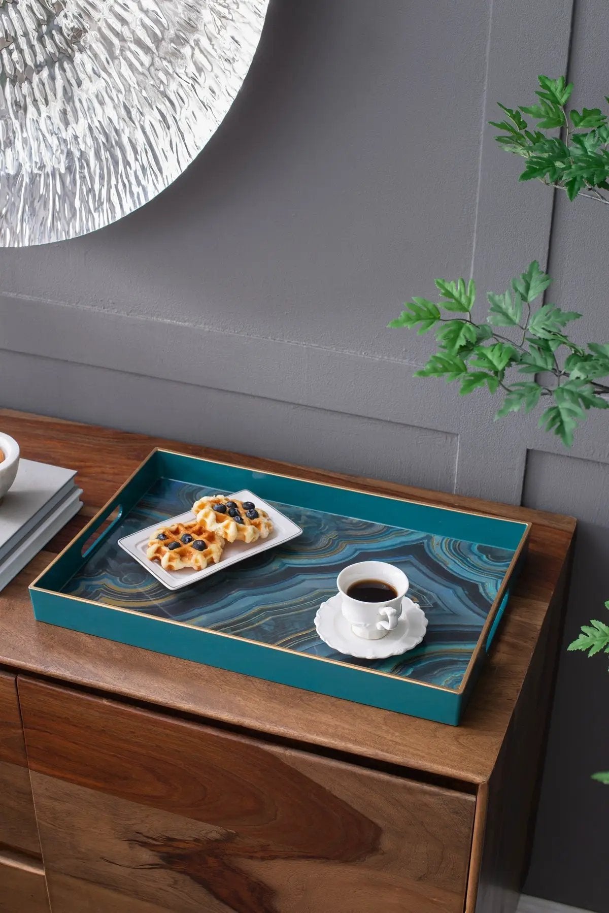 S/2 Effra Rectangular Trays by HouseOfZazla