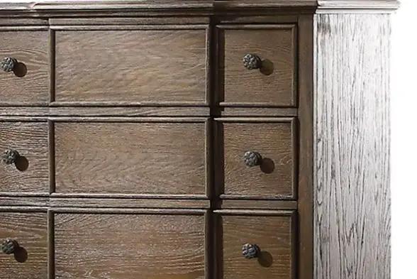 Baudouin - Weathered Chest - Oak by Unique Piece Furniture