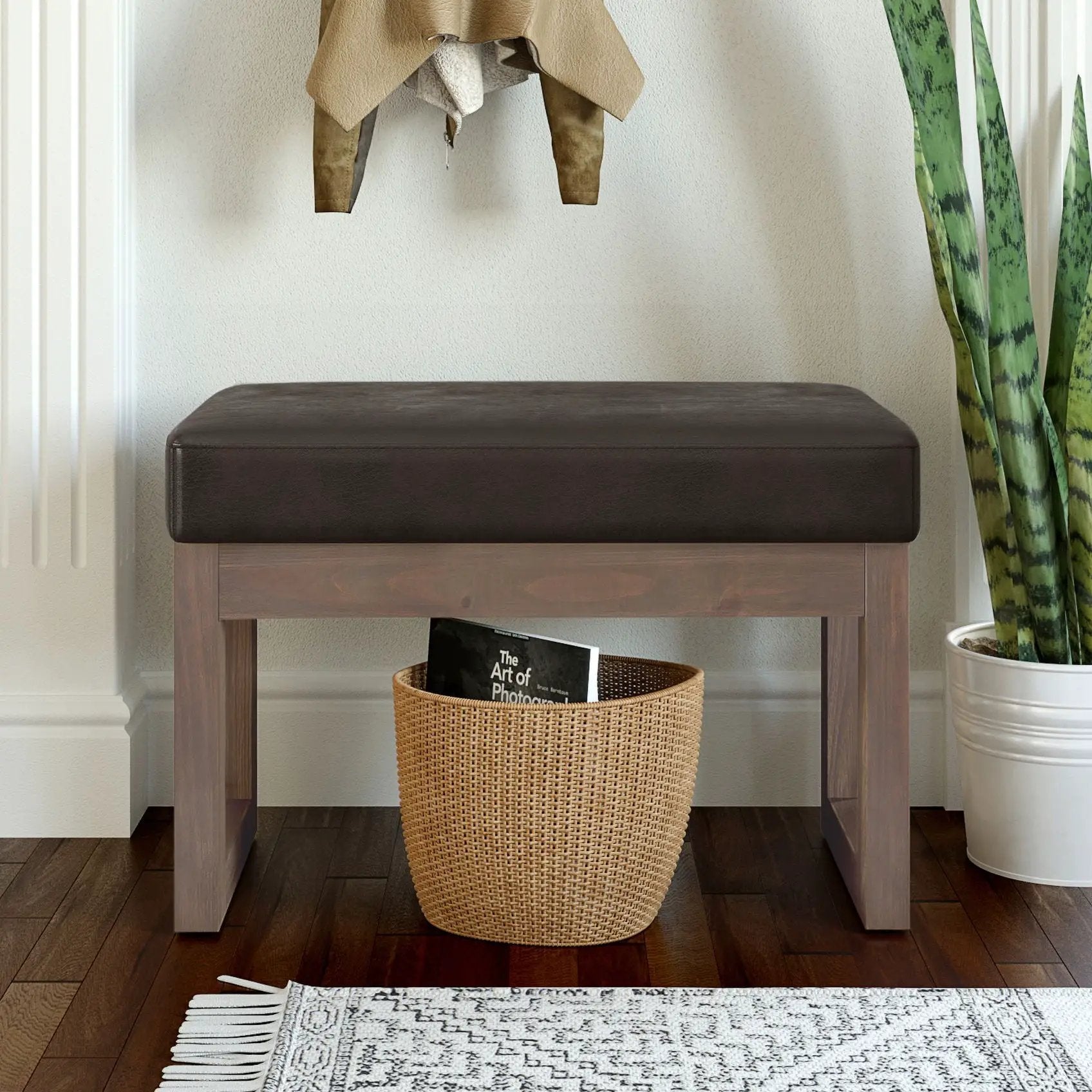 Milltown - Upholstered Ottoman Bench by HouseOfZazla