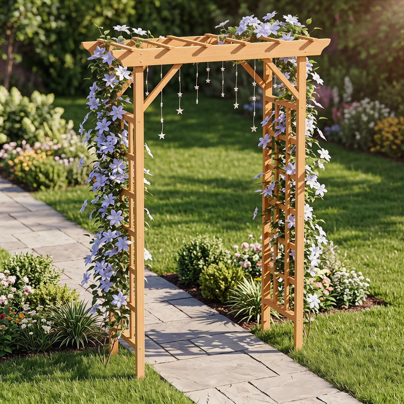 Wedding Arbor With Trellis Design by HouseOfZazla