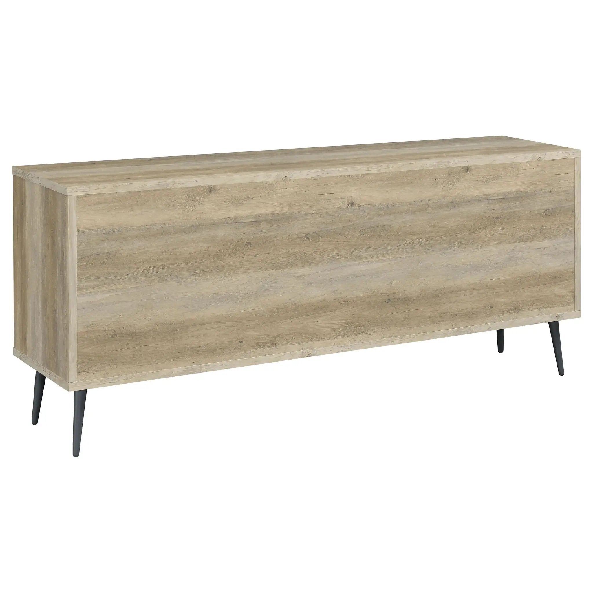 Maeve 2-door Engineered Wood Cabinet Antique Pine and Grey by Unique Piece Furniture