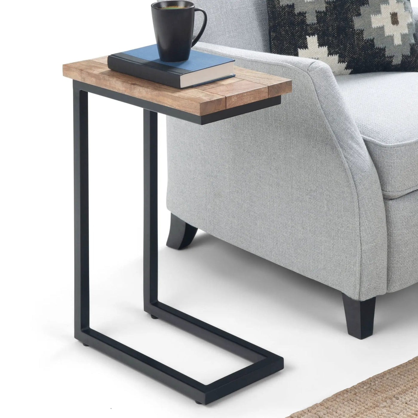 Skyler - C Side Handcrafted Table by HouseOfZazla