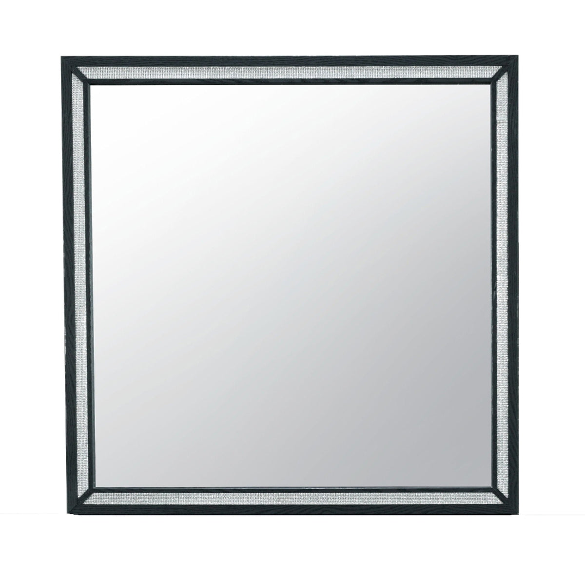 Black Modern Mirror with Large Scale - Carlos, photo 5 of 5