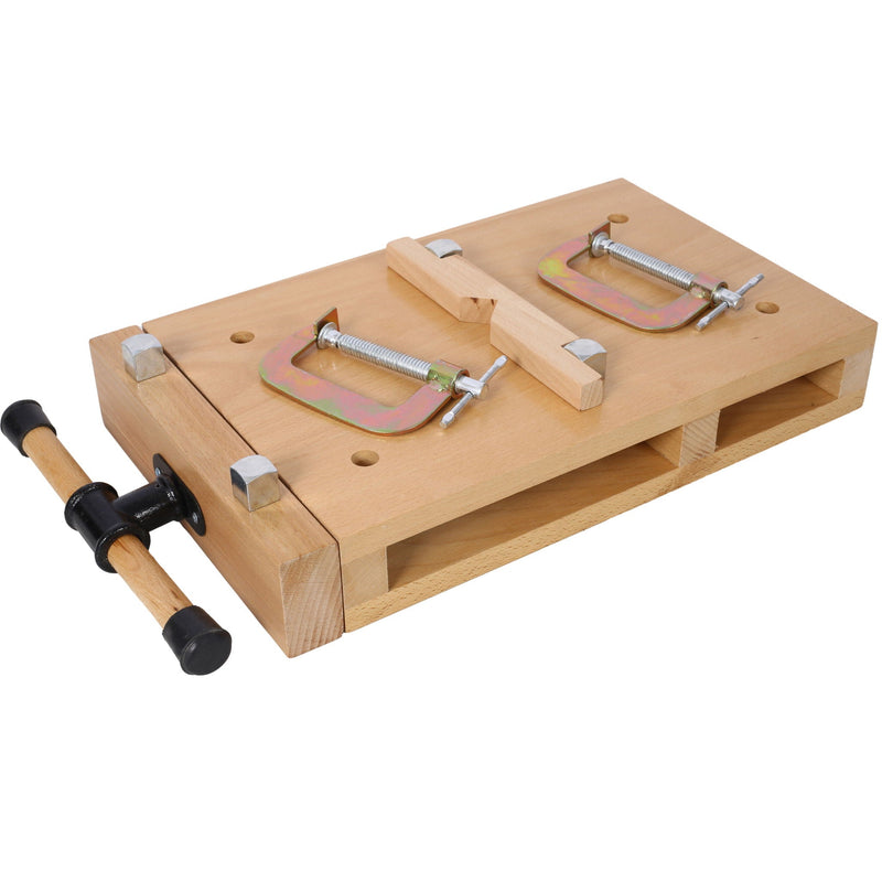 Portable Hardwood Workbench with Quick Release Handle - Natural, photo 17 of 17