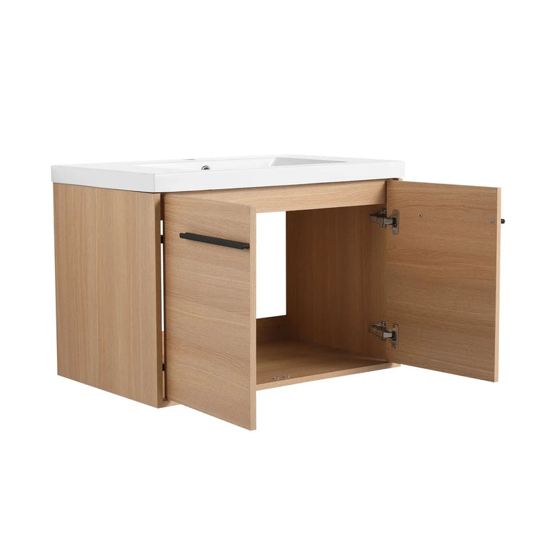 Bathroom Vanity Set With Resin Countertop Sink, 2 Doors by HouseOfZazla