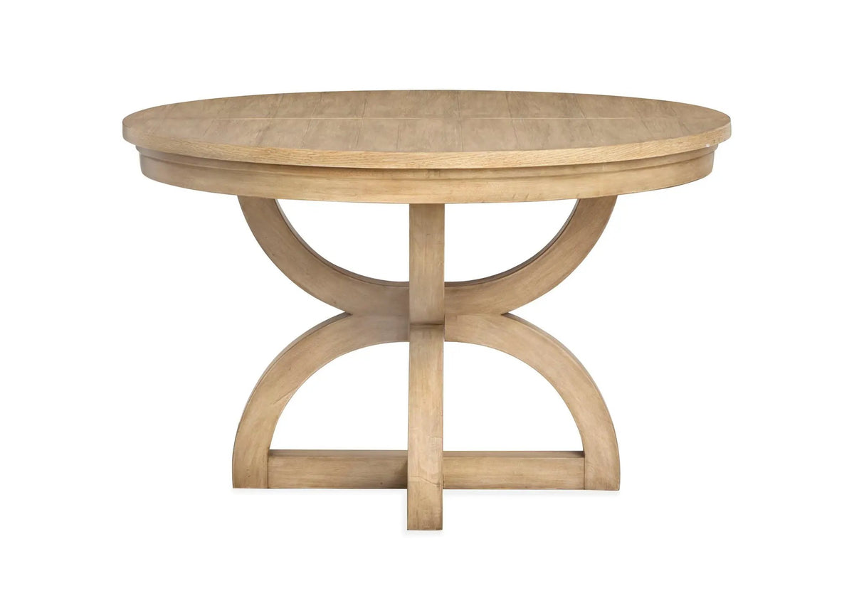Coventry - Extendable 48" Round Dining Table - Honey Wheat, photo 7 of 7