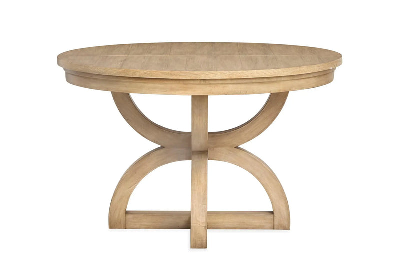 Coventry - Extendable 48" Round Dining Table - Honey Wheat, photo 7 of 7