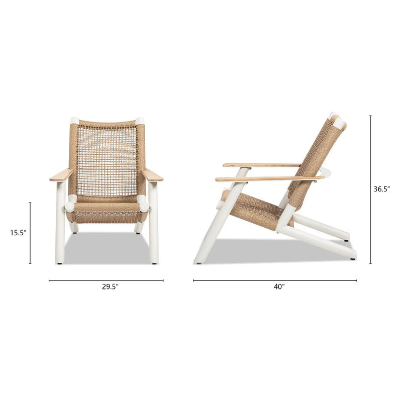 Atlas Adirondack Outdoor Lounge Chair by HouseOfZazla