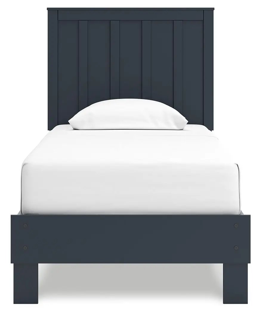 Simmenfort - Platform Bed With Panel Headboard by Unique Piece Furniture