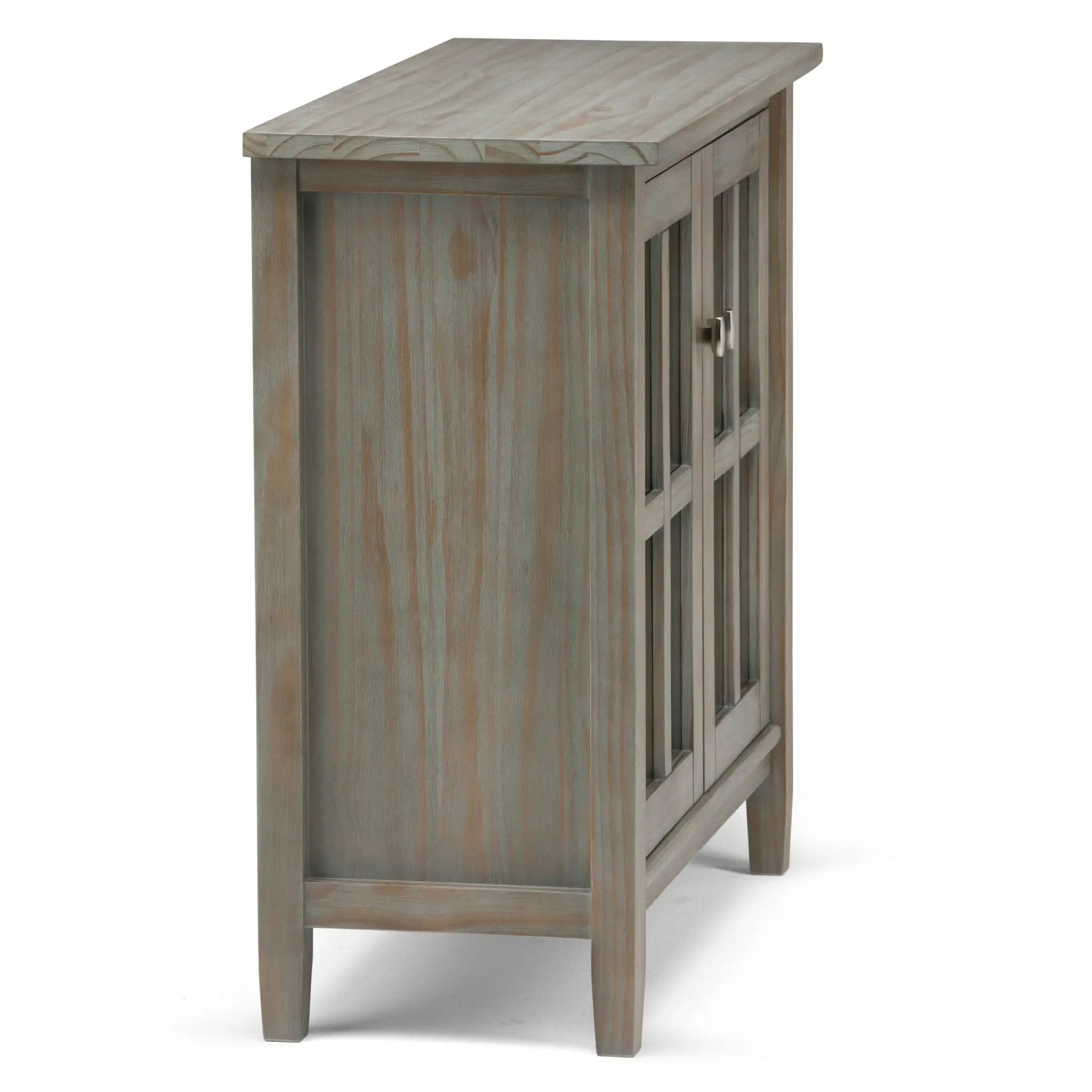 Warm Shaker - Handcrafted Low Storage Cabinet by Unique Piece Furniture