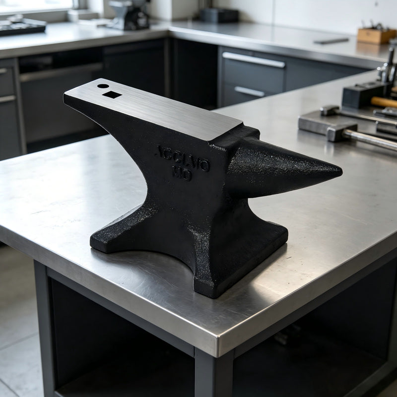 110 Lbs Single Horn Anvil Blacksmith - Black by HouseOfZazla