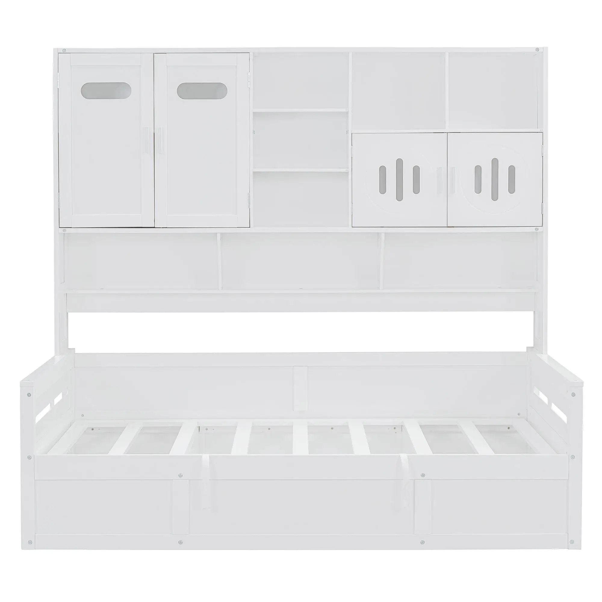 Daybed With All-In-One Cabinet And Shelf by Unique Piece Furniture