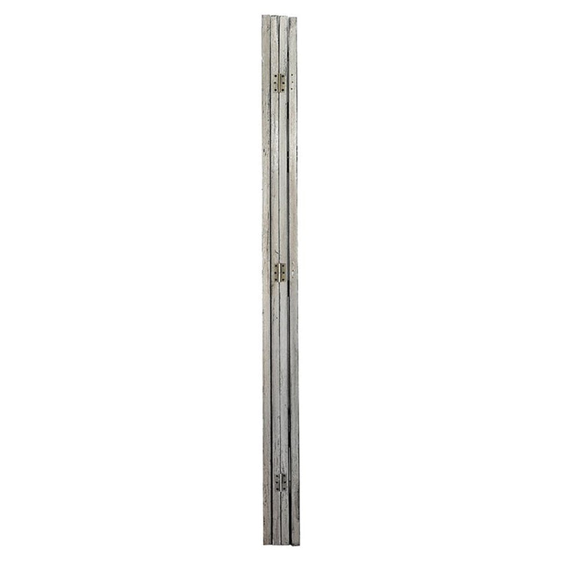 Herero 4 Panel Decorative Room Divider with Glass and MDF - Black, photo 10 of 10