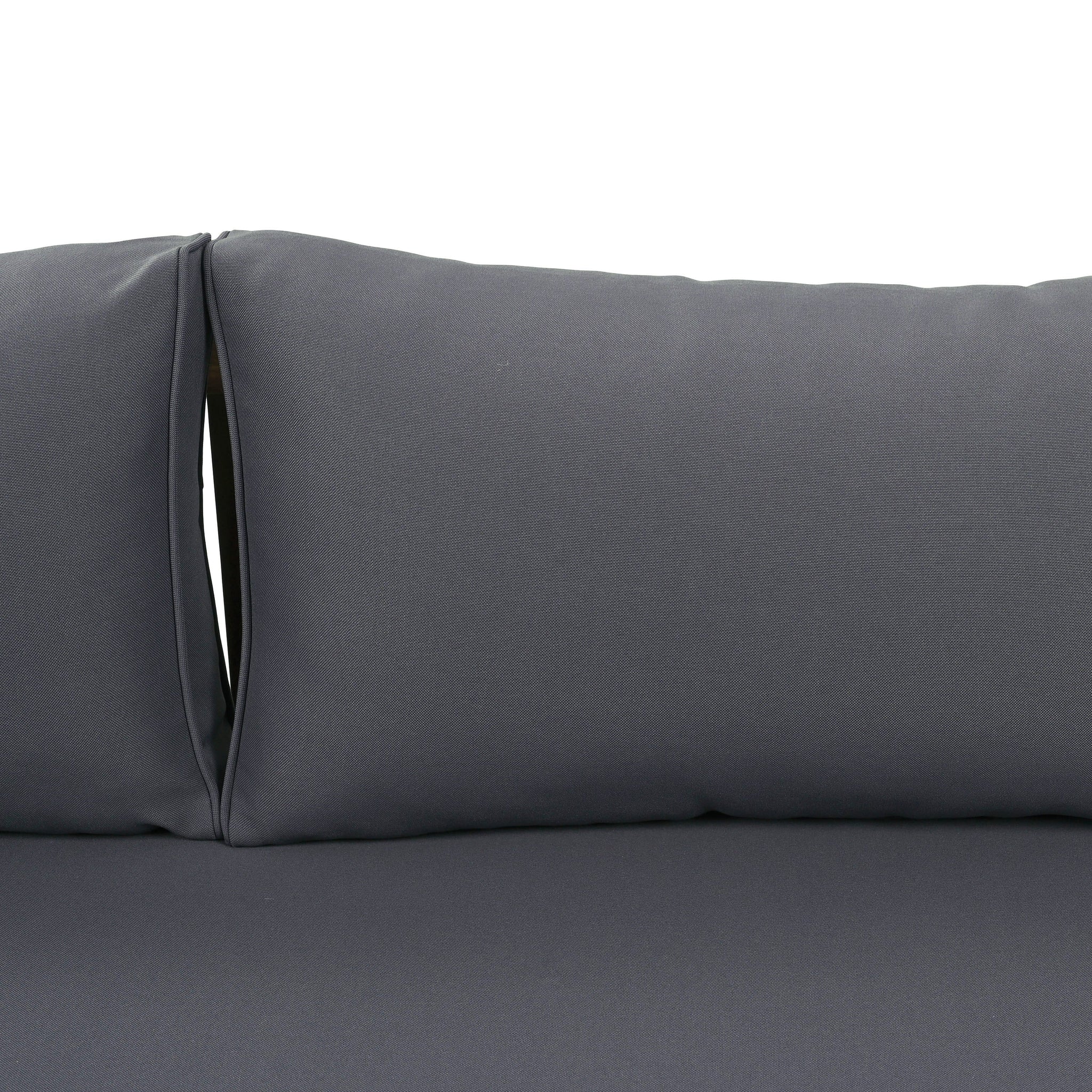 Claremont 3 Seater Daybed (Dark Gray) by HouseOfZazla