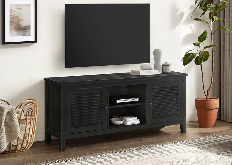 Concord 2-door 60-inch TV Stand Console Distressed Java by Unique Piece Furniture
