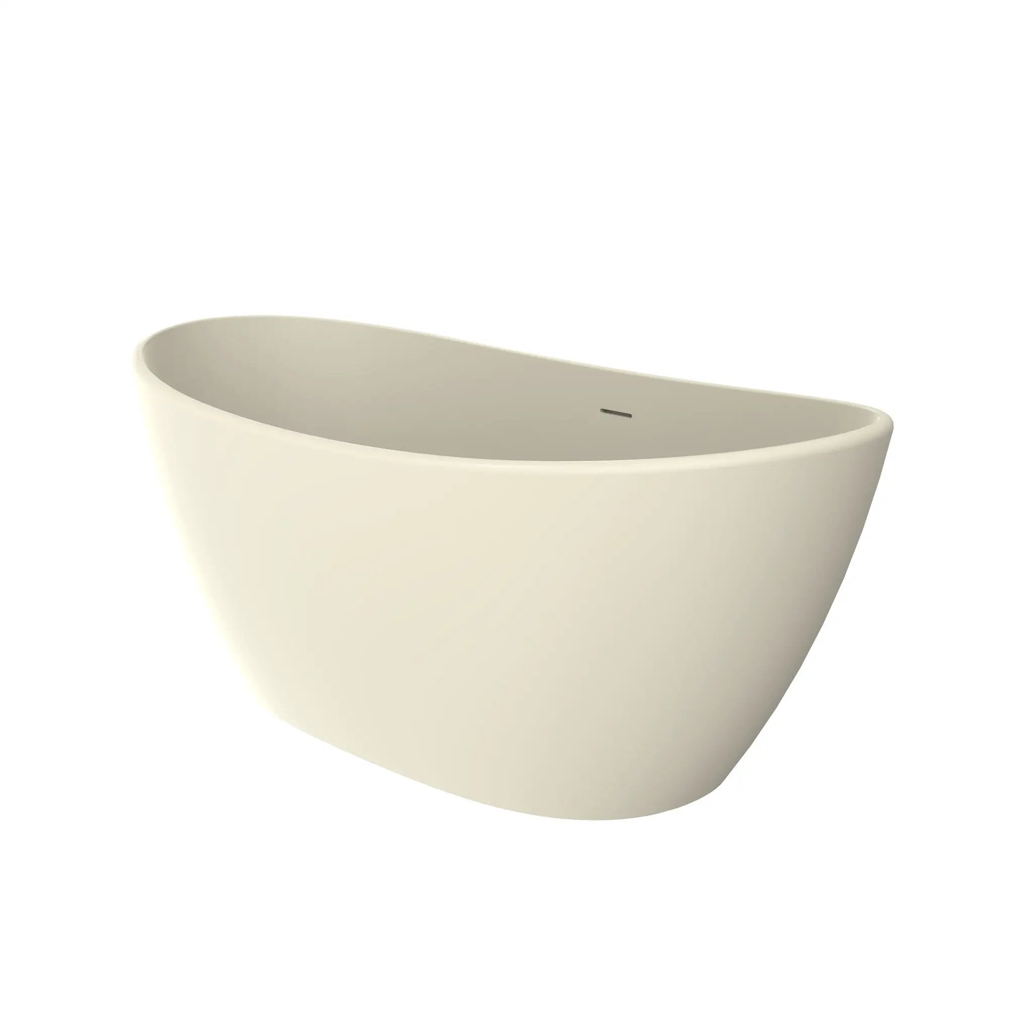 61 Inch Freestanding Solid Surface Soaking Bathtub by HouseOfZazla