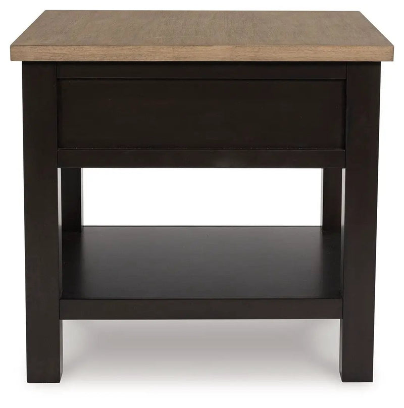 Drazmine - Rectangular End Table - Brown by Unique Piece Furniture